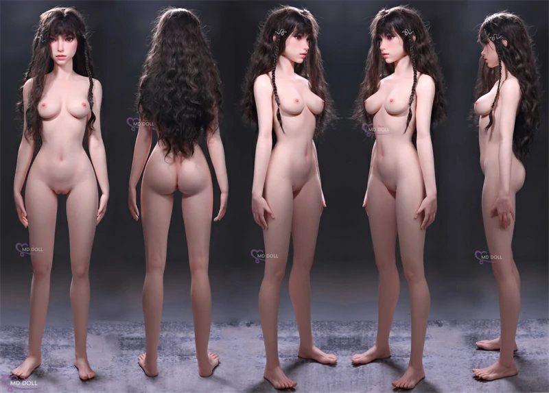 MD DOLL M58 Lantheヘッド 159cm Aカップ ボディの五面図