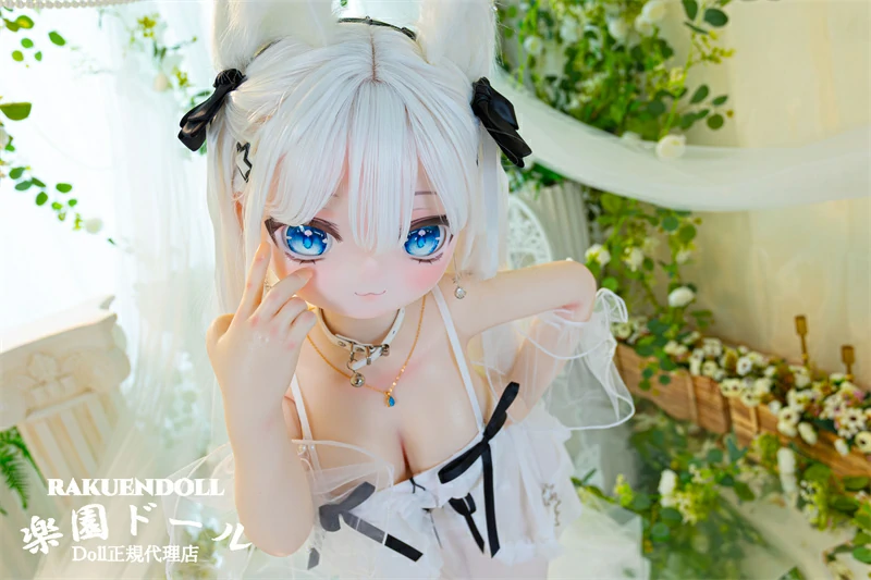 MW Girl(魔物姫) m025ヘッド 115cm バスト大 可愛いネコ娘リアルドール 横画像