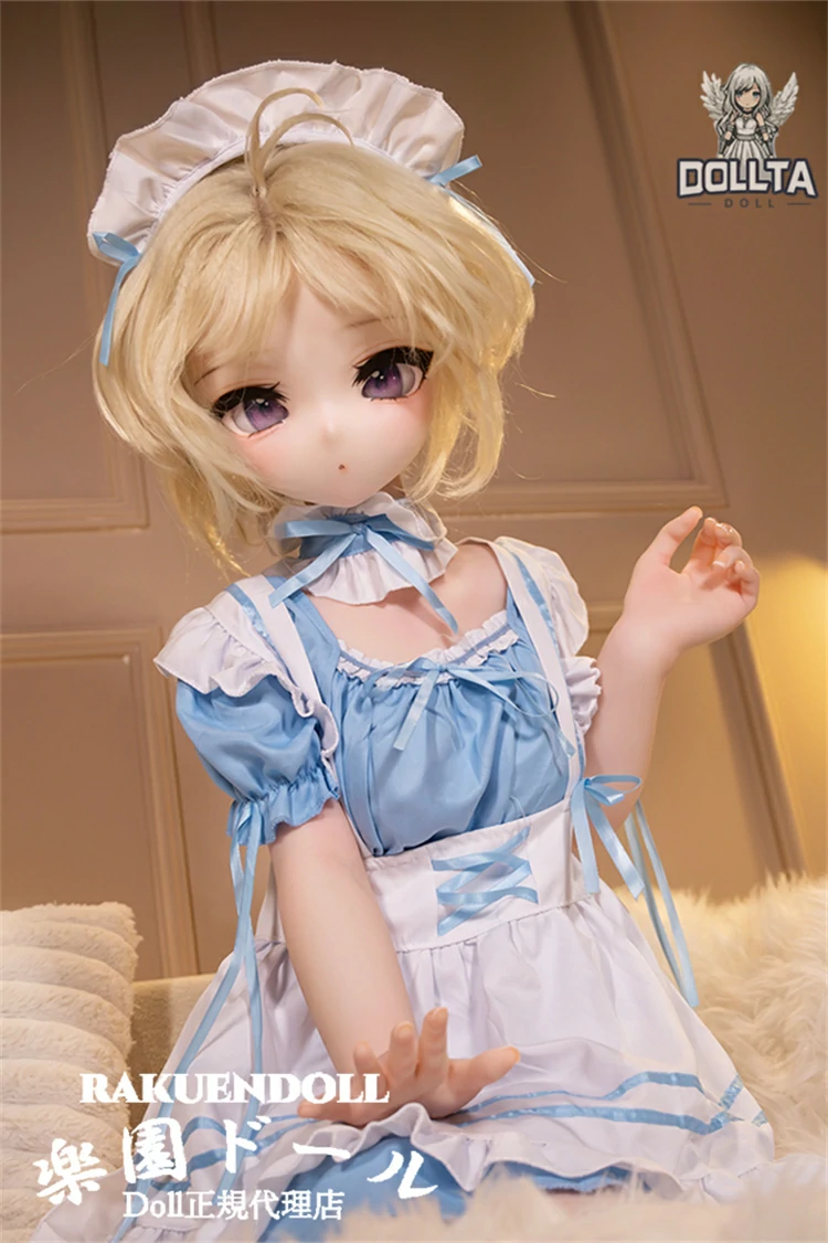 アホ毛無邪気なアニメ風ダッチワイフ 心陽ヘッド132cm Bカップ DOLLTA