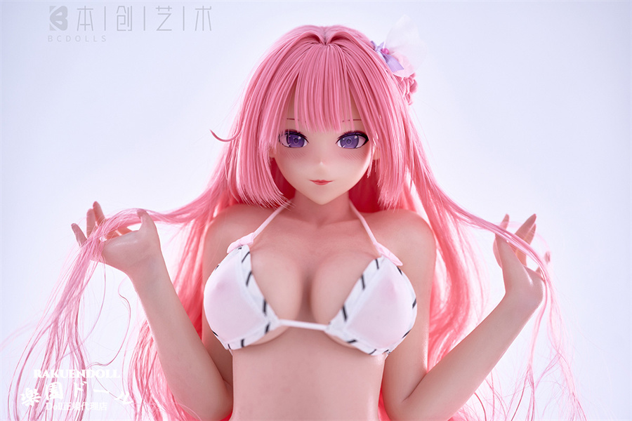 姫系小型実践可能アニメ風リアルドール 桃乐丝ヘッド 63cm Dカップ BCdoll ラブドー る