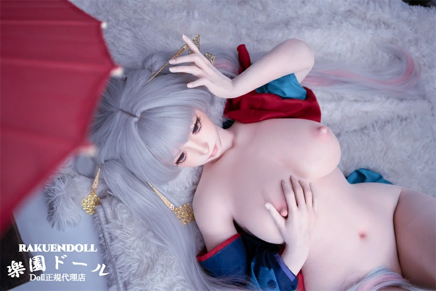 YFDOLL 霜降ヘッド 160cm Fカップ 超かぐや姫コスプレ風 リアルドール 横画像