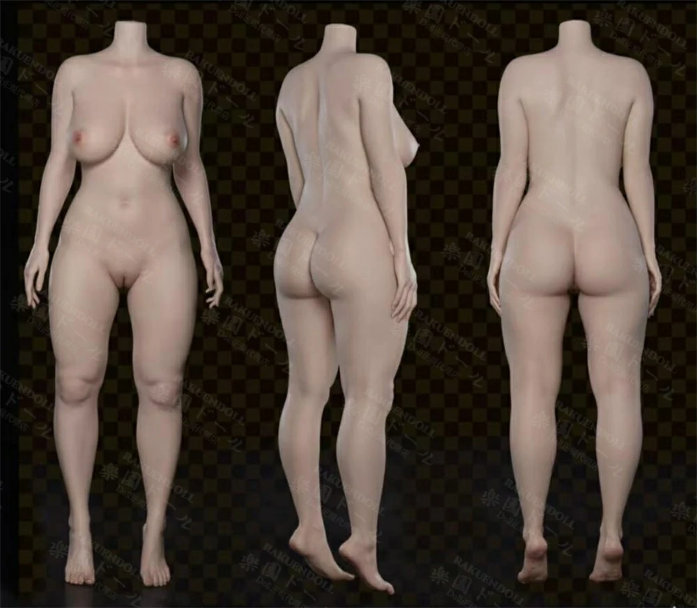 AJLDOLL 155cmダッチワイフ ボディサイズについて 三面図