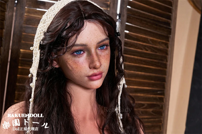 realdoll Real lady R8ヘッド Lena 159cm Hカップ そばかすメイク
