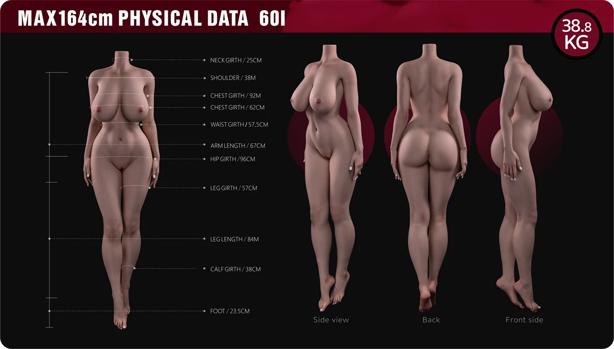 sexdoll 蛍火日記 Maxシリーズ 164cm Iカップ ボディ詳細