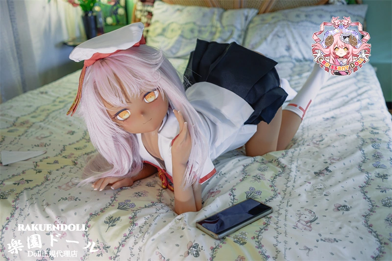 日焼け肌アニメラブドール 141cm 貧乳 日焼ヘッド Croissant Doll