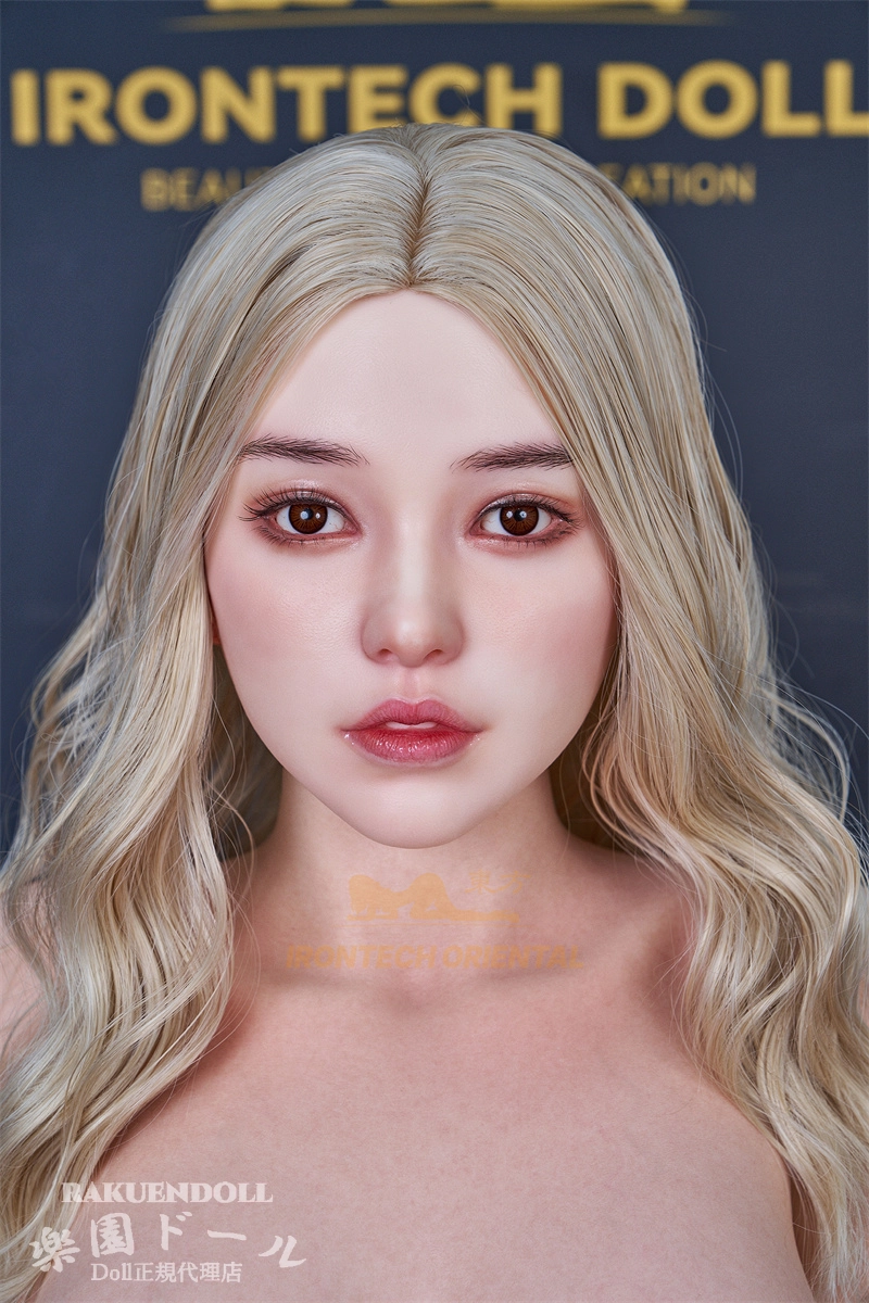 S40ヘッド 顔メイク細部02 清楚繊細 ラブドール irontechdoll