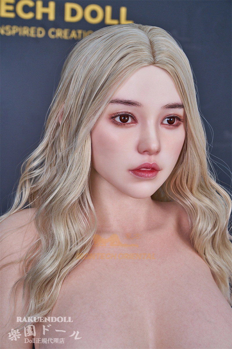 S40ヘッド 顔メイクサンプル01 側面リアルドール irontechdoll