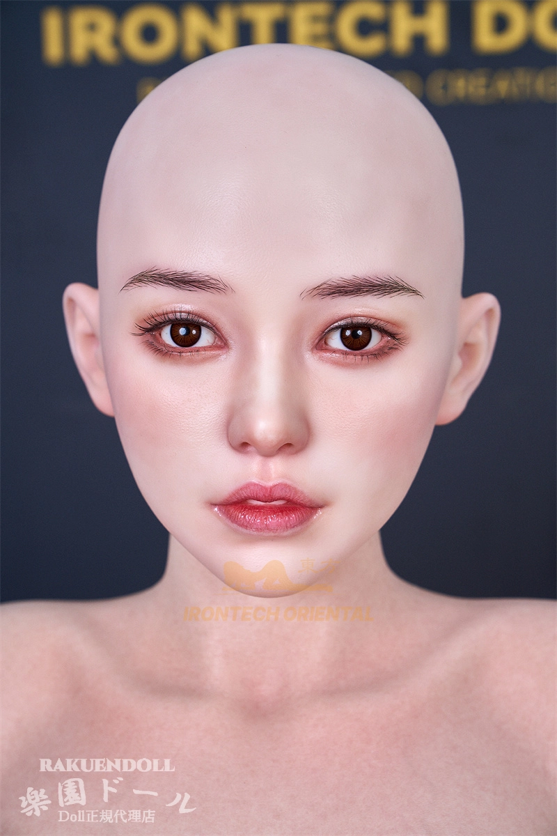 S40ヘッド 顔メイク細部01 清楚繊細 ラブドール irontechdoll