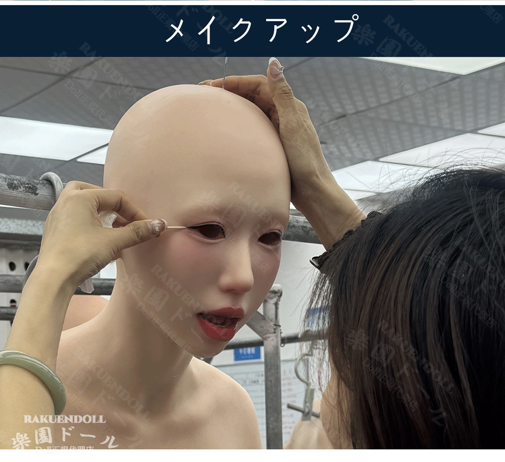 メイク塗装中 Suzyヘッド K-DIVA ダッチワイフ