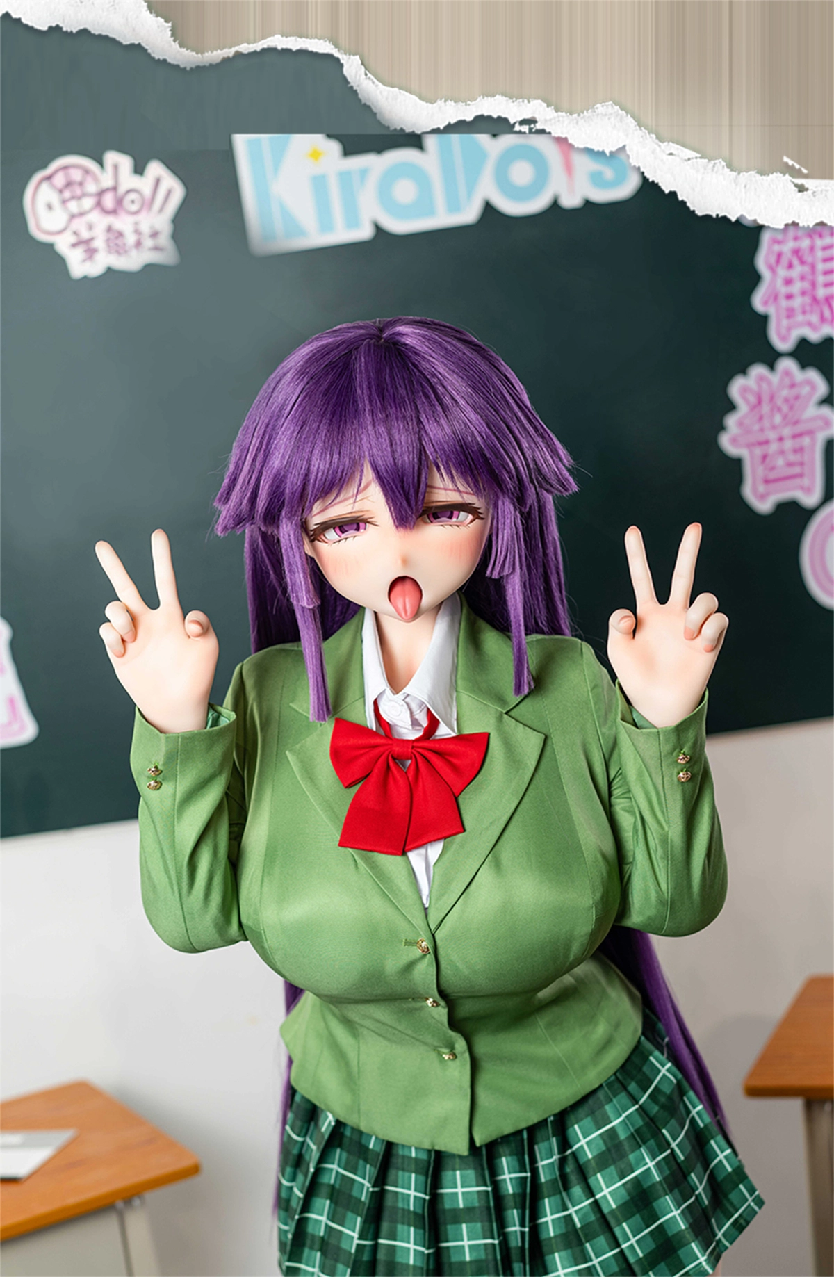 ラブドール 羊角社×Kiradols 千鶴ヘッド 150cm Nカップ 詳細情報06