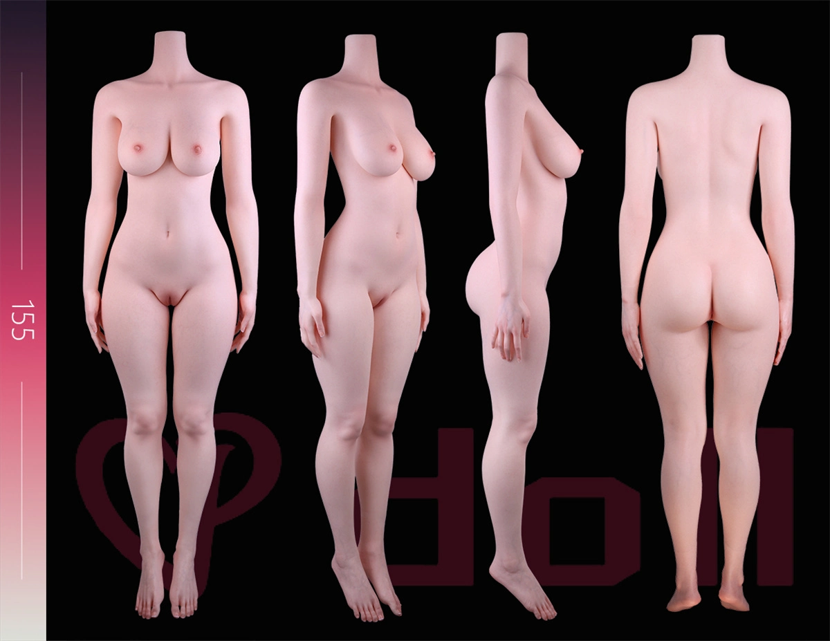 ラブドール 155cm Cカップ CPDOLL ボディ三面図