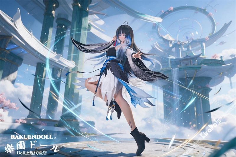 全身画像ダッチワイフ Kiradols #KH007 葉央ヘッド 155cm Dカップ