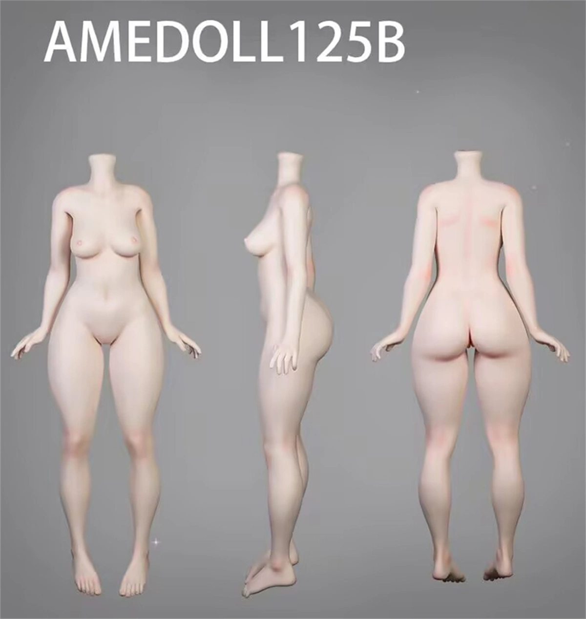 ラブドール AMEDOLL 125cm Cカップ ボディ詳細