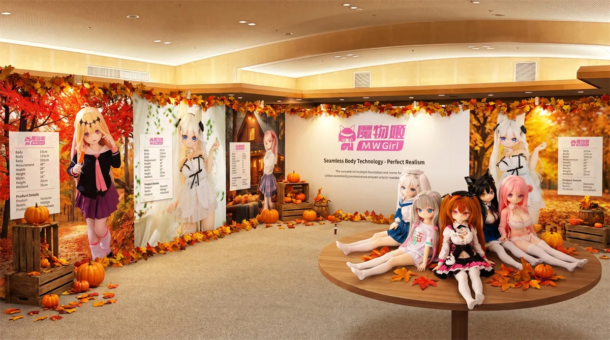 MWGIRL 会場展示ドール