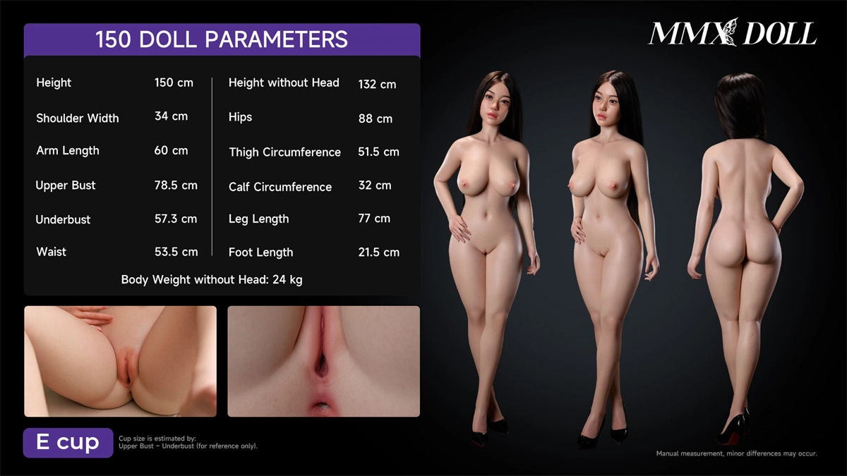MMXdoll 150cmボディ詳細 ダッチワイフ