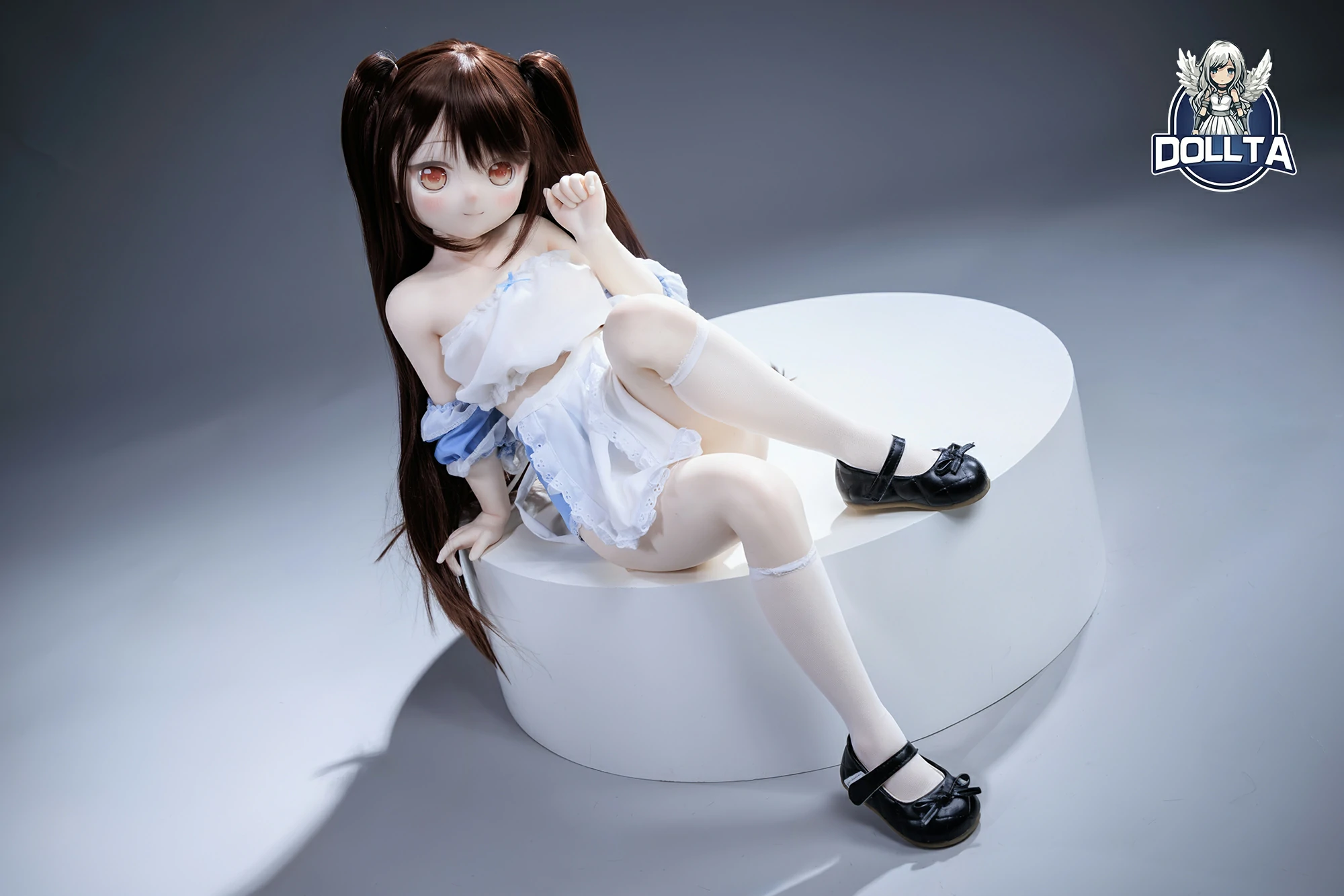 芽依 (Mei)ヘッド 85cm Bカップ 可愛い ツインテール アニメラブドール 横画像
