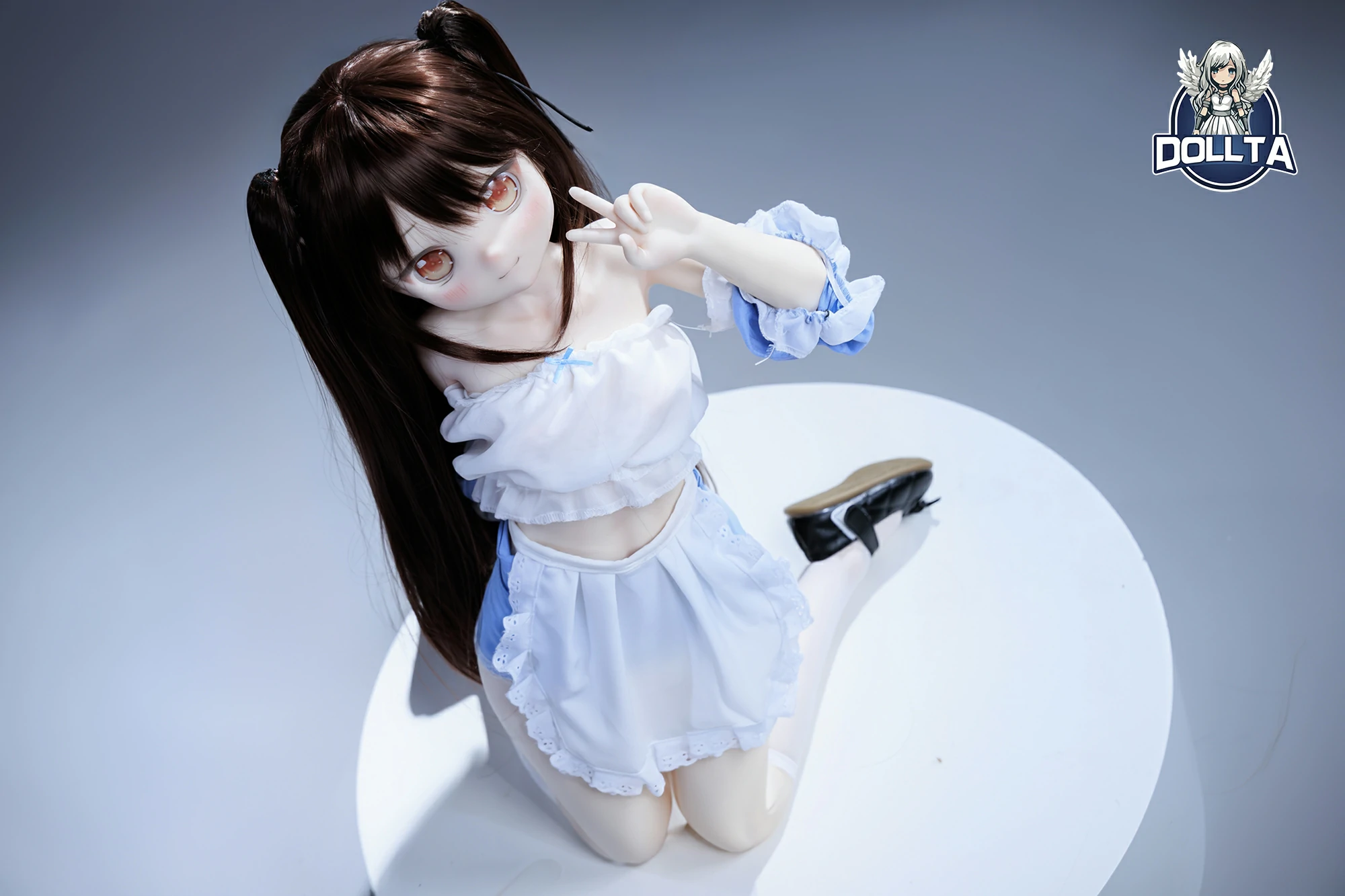 芽依 (Mei)ヘッド 85cm Bカップ 可愛い ツインテールアニメダッチワイフ 横画像