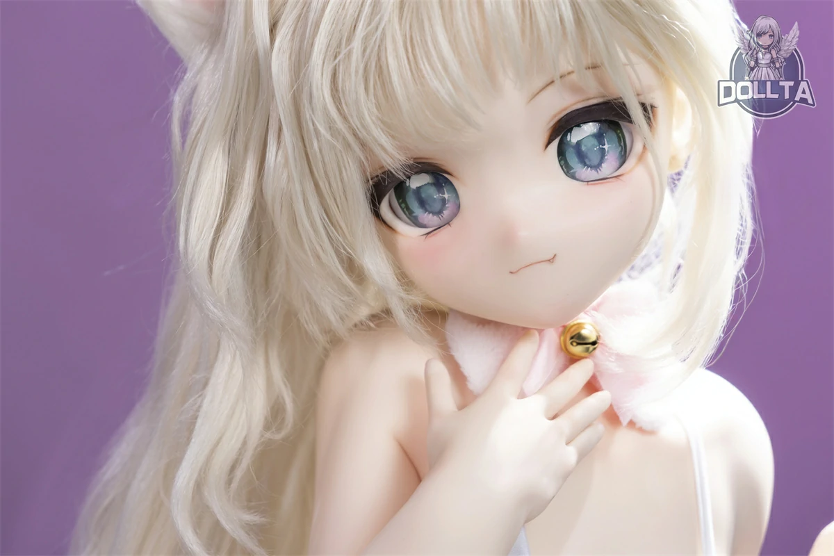 鈴(Suzu)ヘッド 112cm AAカップ  小柄猫耳ロリ系 アニメラブドール 横画像