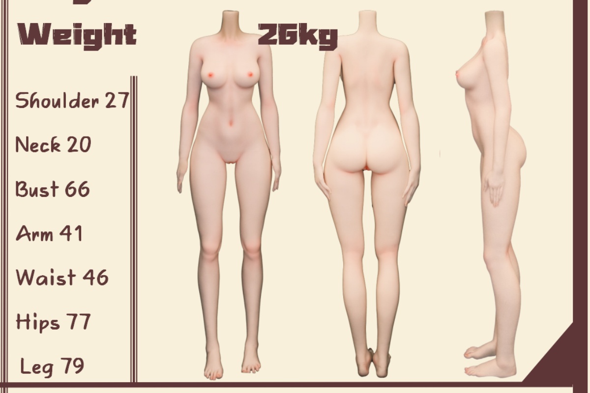 CroissantDoll 155cm(P) バスト大(TPE) ボディ画像