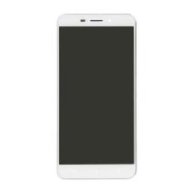 For Asus Zenfone 3 ZC551KL LCD Screen and Digitizer Assembly with Front Housing Replacement - White - Without Logo - Grade S+
