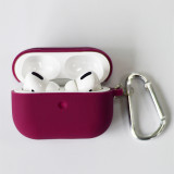 airpods pro protective cover airpods protective shell silicone box cover round bottom suitable for Apple Bluetooth headset cover