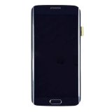 For Samsung S6 Edge LCD With Touch + Frame Blue