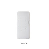 Oled display screen glue remove pad white silicone suction rubber for iphonex/xs/xsmax 11pro 11promax glue cleaning mold
