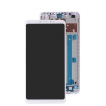 For Xiaomi Mi Max 3 LCD Screen and Digitizer Assembly with Frame -White