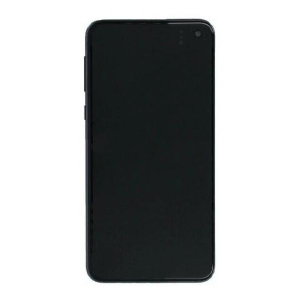 For Samsung S10E LCD with Touch + Frame Prism Black