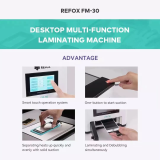 REFOX FM-30 3 in 1 mini desktop laminating machine
