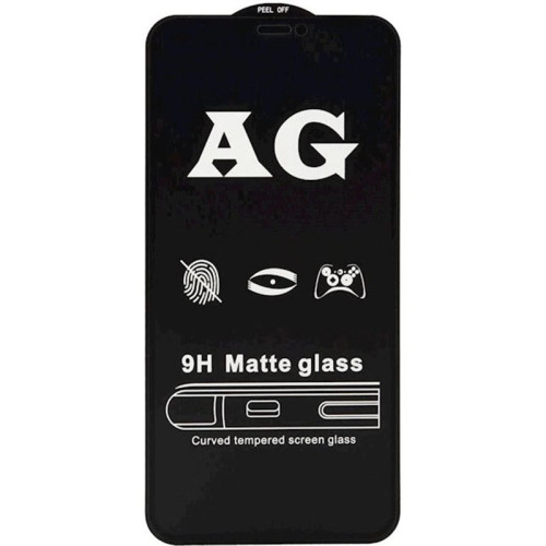 XIAOMI models 9D anti fingerprint full screen fit tempered glass AG 9H Matte glass