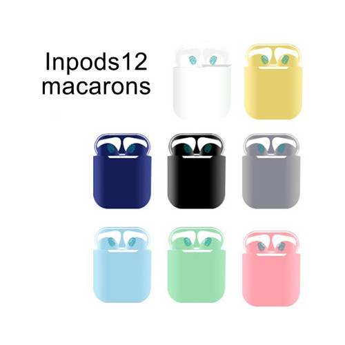 inpods 12 TWS Wireless Headset Stereo Noise BT 5.0 For iphone Xiaomi Huawei Samsung