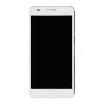 For Huawei Honor 6 Dual Sim Complete Screen Assembly With Bezel -White