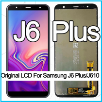 Cheap 6.0'' Original LCD For Samsung Galaxy J6+ J610 J610F J610FN Display LCD Screen replacement for J6 Plus display screen