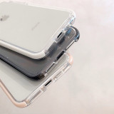 transparent color border 12/11Pro/Max/mini Apple X/XS/XR/SE mobile phone case