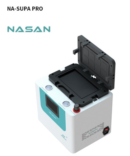 Nasan NA-SUPA PRO Mini Vacuum Laminate And Bubble Remove Machine Built In Pump For Phone Flat/Curved Screen Change Repair