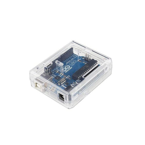 SB Uno R3 Case Enclosure New Transparent Clear Computer Box Compatible with Arduino UNO R3