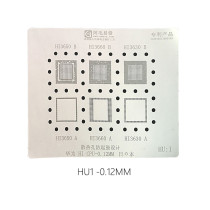 AMAOE CPU stencil for Huawei CPU HI3650 HI3660 HI3630 HI6250 HI6220  HU:1 HU:2 HU:3 HU:4 0.12MM
