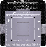 BGA stencil WL For iPhone A6 A7 A8 A9 A10 A11 A12 CPU BGA Reballing Tin Net Stencils With Magnetic Base Positioning Fixture