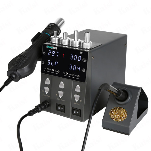 Hot-sale Sugon 202 760W 2 in1 soldering station and hot air gun station