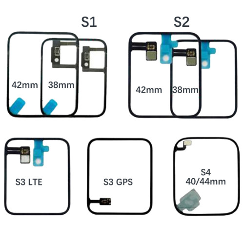 OEM Pressure-sensitive gravity 3D induction coil for Apple Watch iwatch S2 38mm /42mm