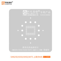 AMAOE CPU stencil for SM8475//SM8250/8350/SM8450 0.15mm  steel mesh