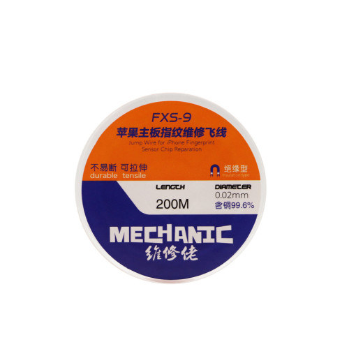 MECHANIC FXS001 0.01mm Insulation Fly line Apple Mobile Phone Motherboard Fingerprint Maintenance Copper Wire Connection Lines