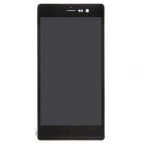 For Huawei Ascend P7 Complete Screen Assembly With Bezel -Black