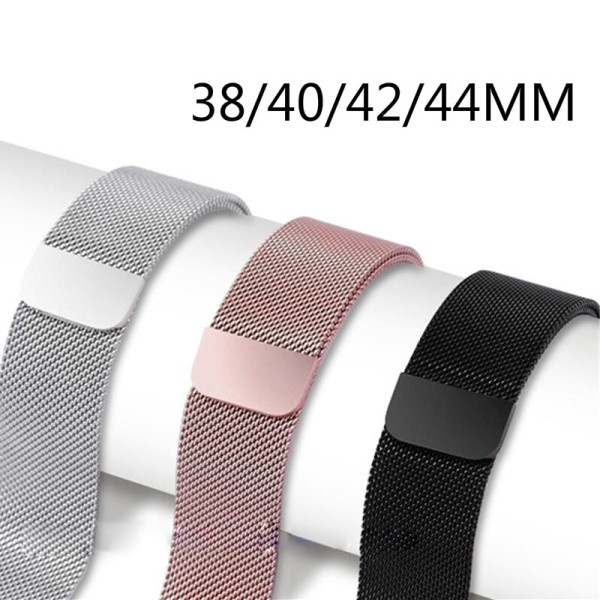 Milanese Loop Metal  Magnetic belt Stainless steel bracelet strap For Apple iWatch series 5 4 3 6 40mm 44mm 38mm 42mm