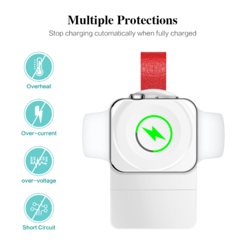USB portable magnetic wireless charger for Apple iwatch charger