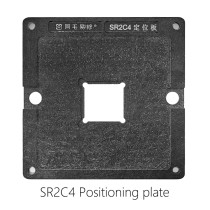 AMAOE SR2C4 reballing stencil for Macbook 0.20MM SR2C4 steel mesh SR2C4 position plate magnetic base