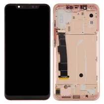 For xiaomi mi 8 LCD screen digitizer assembly with frame - gold