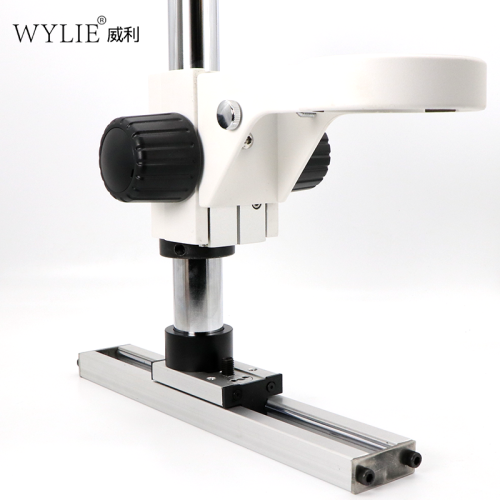 WYLIE microscope holder support 32mm single hole / 25mm three holes, rotated 360 degrees, with slide rails