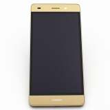 For Huawei P8 lite Complete Screen Assembly With Bezel -Gold